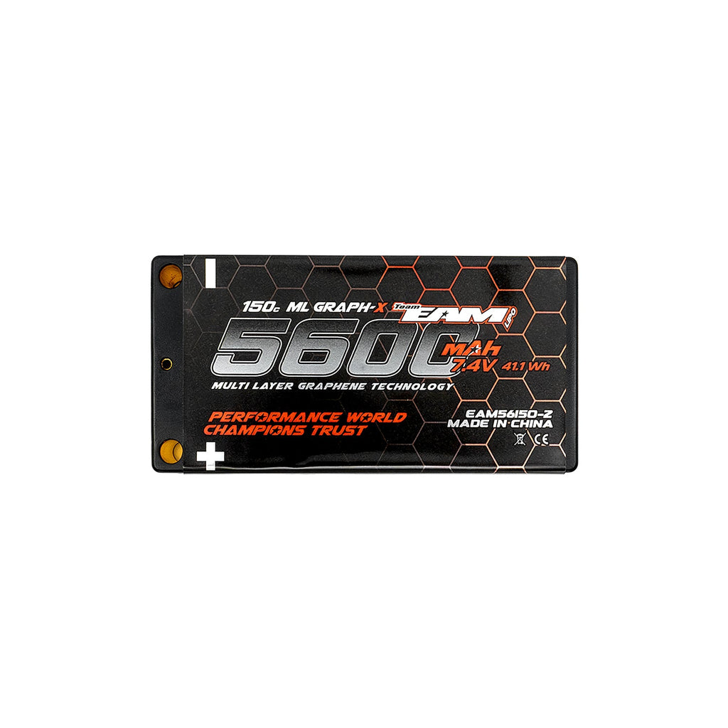 Team EAM 5600mah 150c Shorty ML Graph-X Formula  Lipo Battery.