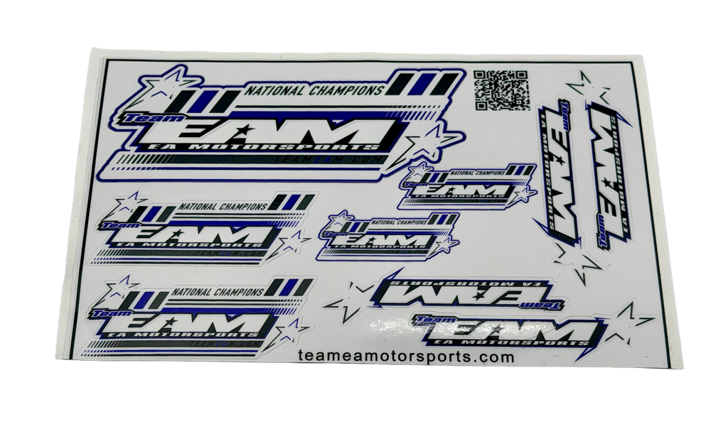 Team EAM Decal Sheets (4.5x6.5)