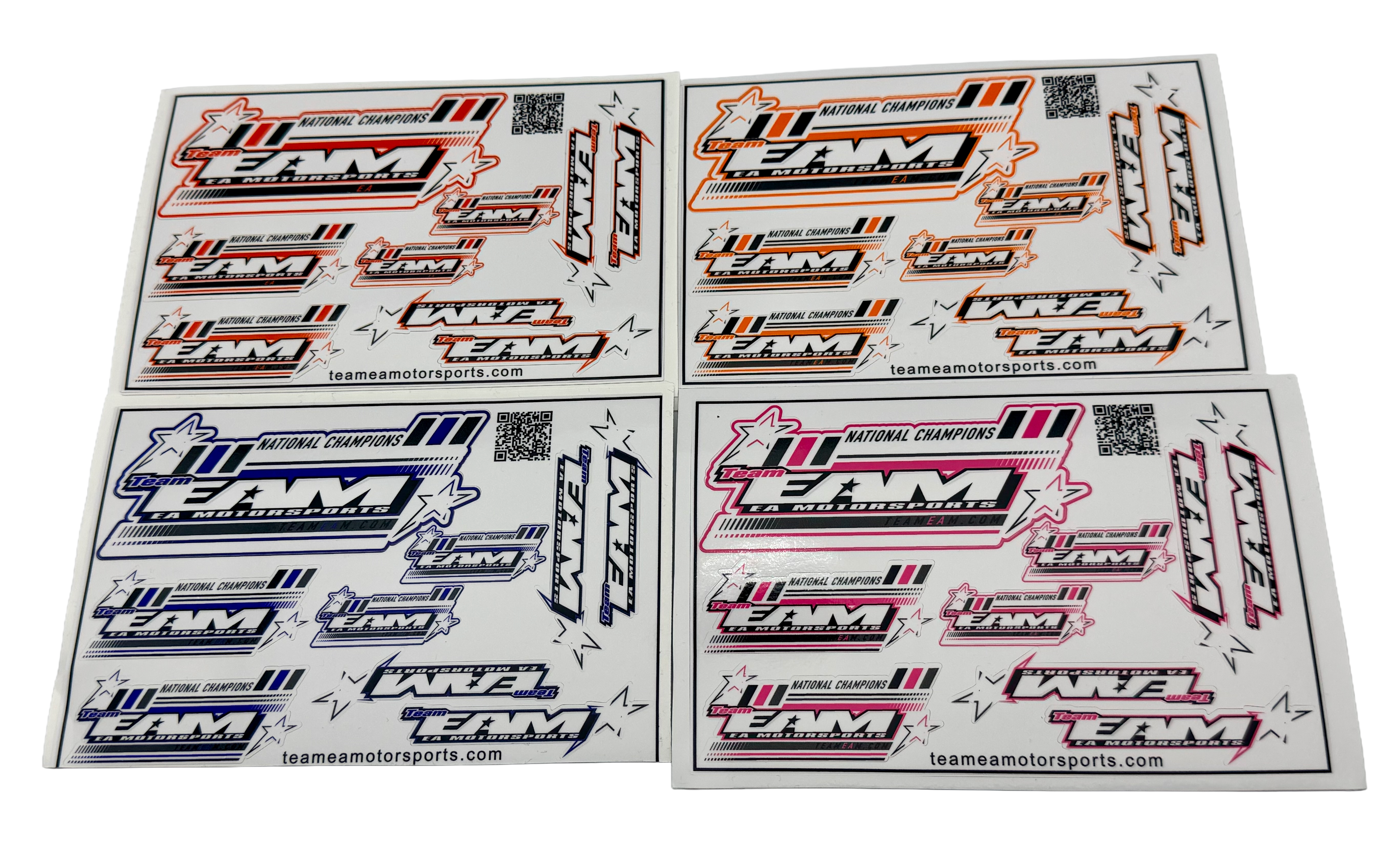 Team EAM Decal Sheets (4.5x6.5)